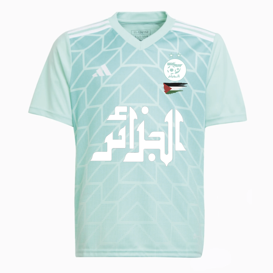 MAILLOT PASTEL ALGERIEXPALESTINE MENTHE (Enfant)