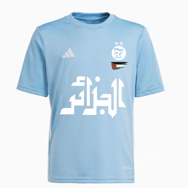 MAILLOT ALGERIEXPALESTINE PASTEL BLUE LIGHT (Enfant)