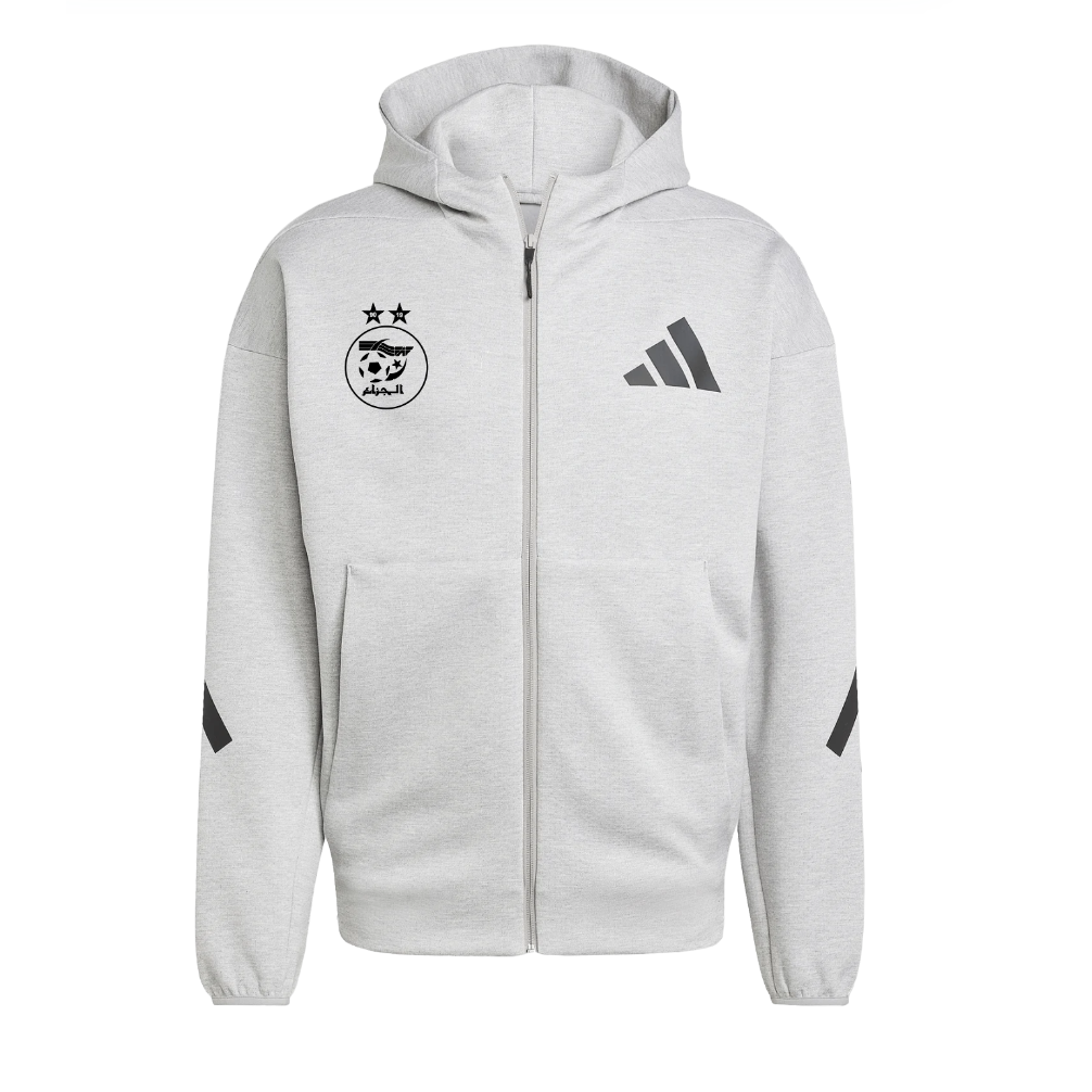VESTE ZIPPE GRISE VERSION JOUEUR
