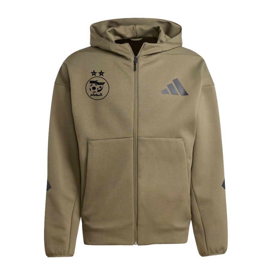 VESTE ZIPPE KAKI VERSION JOUEUR