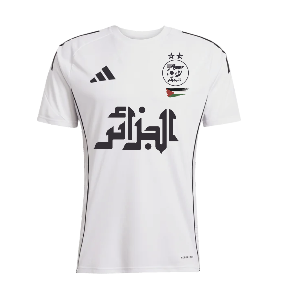 MAILLOT ALGERIEXPALESTINE SNOW BLACK (Enfant)