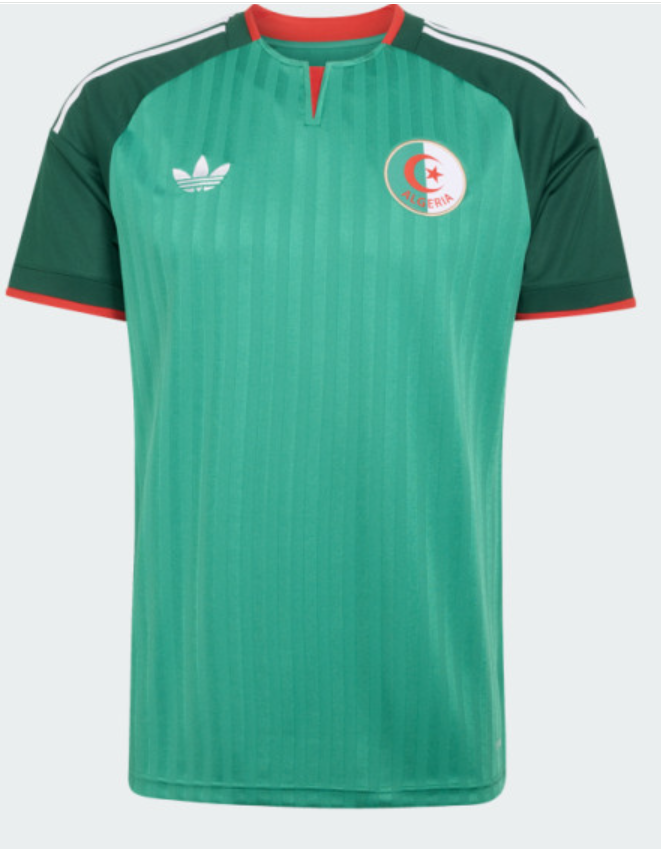 Maillot Extérieur WC 2026 ★★ Version 2 Étoiles — Algérie
