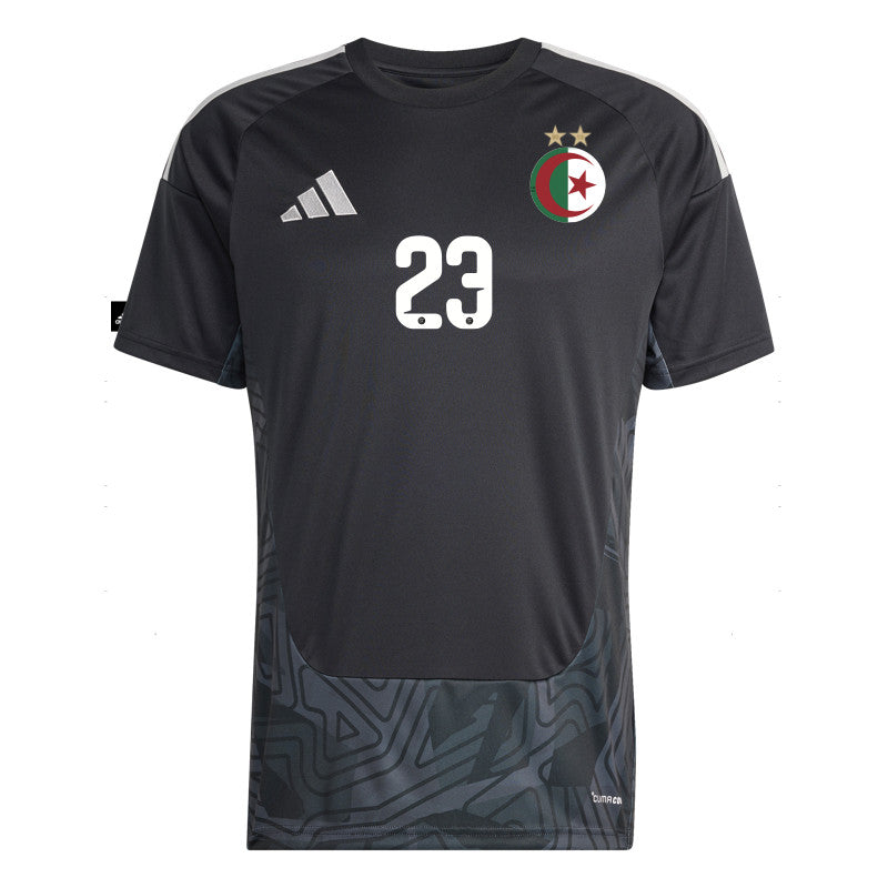 Maillot Domicile Gardien de But Noir 2026 Adulte/Enfant - Version Supporter